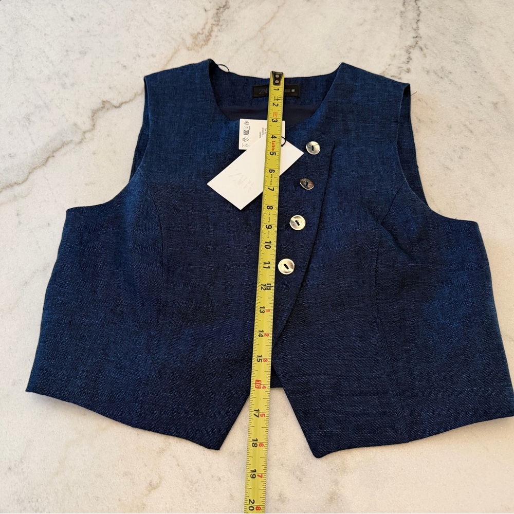 Zara LUXE 100% linen set.. - Picture 6 of 12